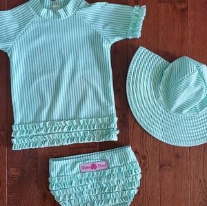 LN Ruffle Butts Swim Set